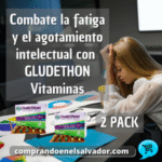 Gludethon Vitaminas Para el Cerebro Cápsulas 2 Pack mejora tu concentración cada día