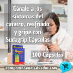 SUDAGRIP Cápsulas Alivio eficaz para el bienestar diario mejora tu día respirando libremente