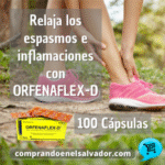 ORFENAFLEX D X 100 CAPSULAS