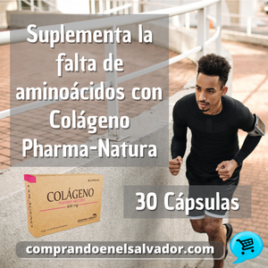 COLAGENO PHARMA-NATURA 30 Cápsulas » Comprando En El Salvador