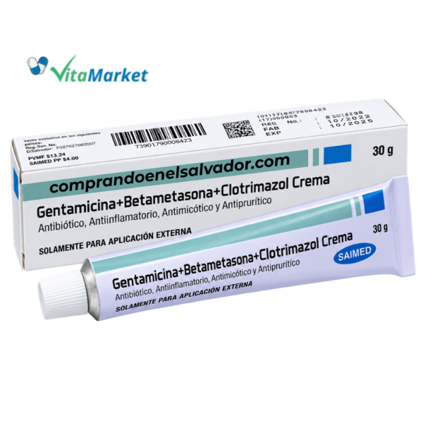 GENTAMICINA + BETAMETASONA + CLOTRIMAZOL 2PACK - SAIMED