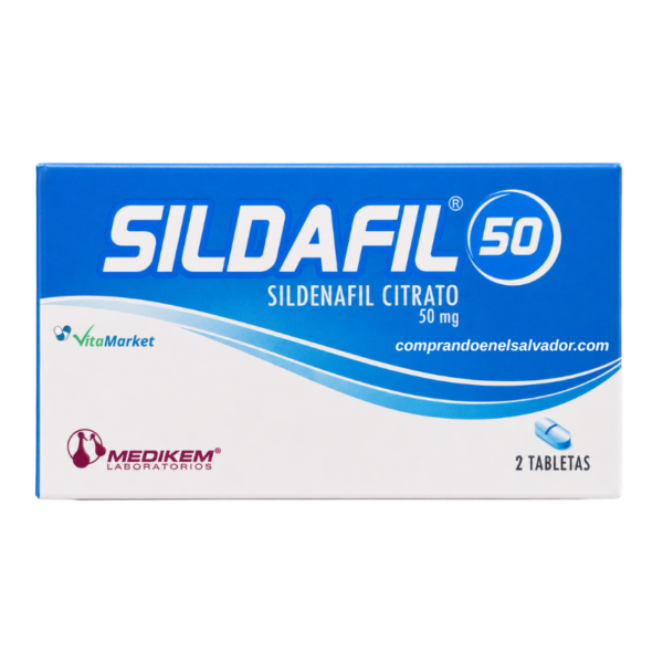 SILDAFIL 50mg | Paquete de | 10 TABLETAS EN TOTAL