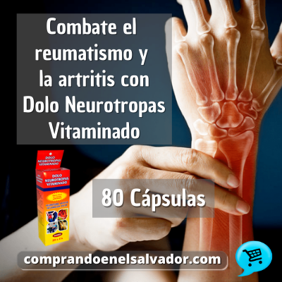DOLO NEUROTROPAS VITAMINADO 100 Cápsulas de Gelatina Blanda