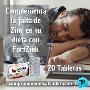 FORTZINK 20MG - 20 Cápsulas para su Bienestar