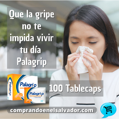 Palagrip Tabletas 100 Tabletas | Alivio Rápido Gripe