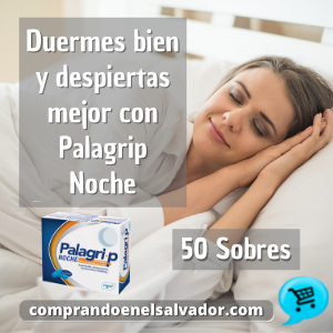 PALAGRIP NOCHE - 50 Sobres de 2 Tabletas para descanso efectivo