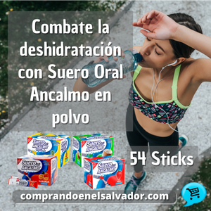 SUERO ORAL ANCALMO FRUTA CON ZINC - SOLUCIÓN VITAMINADA