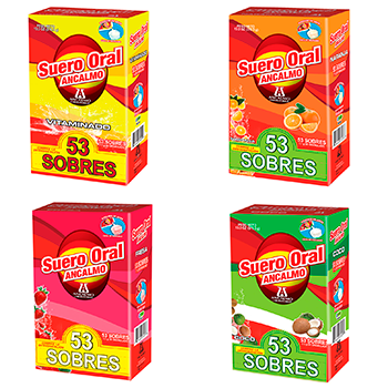 Suero Oral Ancalmo - Solución Hidratante y Vitaminada (Variantes)