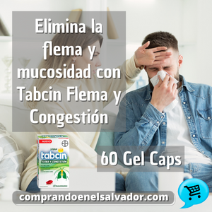 TABCIN FLEMA Y CONGESTION 60 Cápsulas de Gelatina Blanda