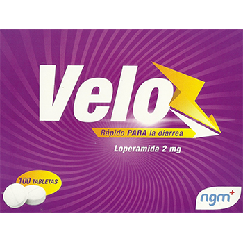 Veloz - Rápido 2 mg para la Diarrea | Alivio Inmediato