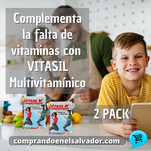 VITASIL Multivitaminas 2 PACK | Energía y Bienestar Diario
